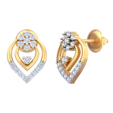 18K Gold & Diamond Women Earring KRB40081E